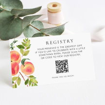 Watercolour Peaches Summer Wedding Collection