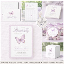 A Purple Little Butterfly Is On The Way