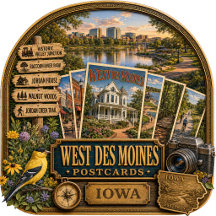 West Des Moines Iowa Postcards/Gifts