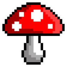 Pixel Mushrooms
