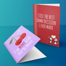 Romantic Witty Funny Cards