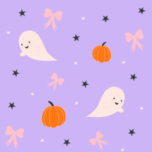 Cute Pastel Halloween Ghost Collection