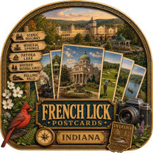French Lick Indiana Postcards/Gifts