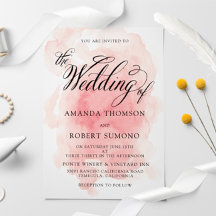 Watercolor Splash of Pink