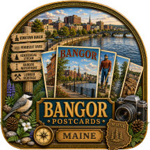 Bangor Maine Postcards/Gifts