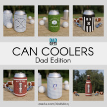 Sports Theme Can Coolers