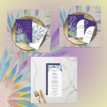 Elegant Beautiful Purple Feathers