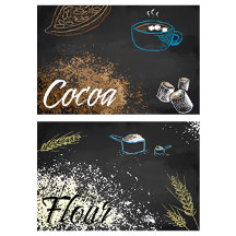 Chalkboard Ingredient Labels - Color