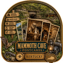 Mammoth Cave Kentucky Postcards/Gifts
