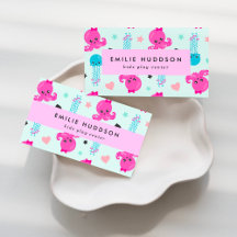 Sea Animals Business Cards Collection