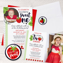 Strawberry Sweet Birthday Collection