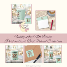 Funny “Love Moo Bestie” Personalized Best Friends