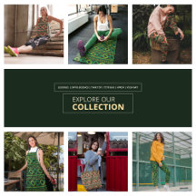 Retro Vintage style Circles Pattern 