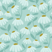 Teal Blue & Sea Green Floral Phone Collection