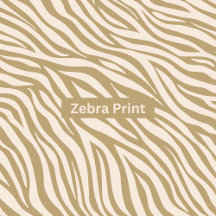 Zebra Print-Beige