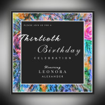 Watercolor Artistic Flowers