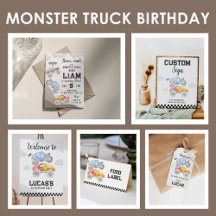 Monster Truck Birthday