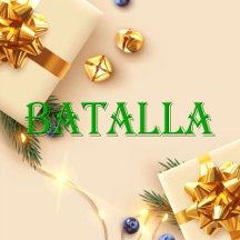 Batalla Name T-Shirt