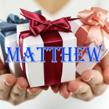 Matthew_Name T-Shirt
