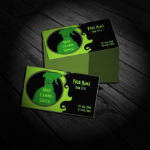 Cleaning Business Cards