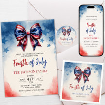 4th of July Bows 
