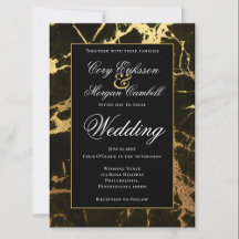 Elegant Modern Marble Wedding