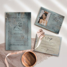 Oceanic Aquatic Watercolor Wedding