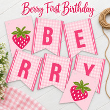Berry First Birthday