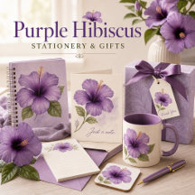 Purple Hibiscus Stationery and Gifts 