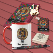 Clan Fraser of Lovat Tartan and Crest Collection