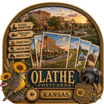 Olathe Kansas Postcards/Gifts