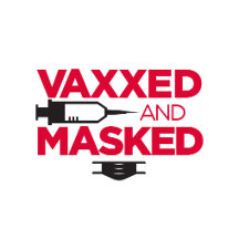VAX & MASK ME STICKERS!