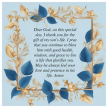 A Mother's Prayer for her Son Collection