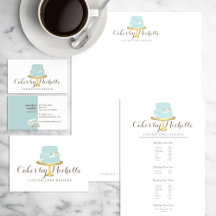 Elegant Cake Design Bakery Business Suite