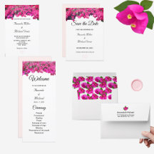 PINK BOUGAINVILLEA WEDDING