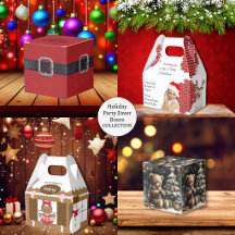 Holiday Party Favor Boxes