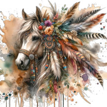 Beautiful Boho Horse