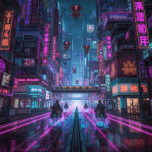 The Cyberpunk & Synthwave Desk Setup