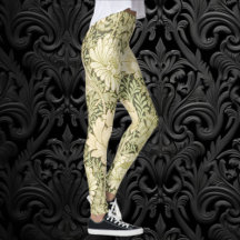 Full Length Leggings with William Morris Designs
