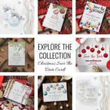 Christmas Save The Date Cards