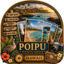 Poipu Hawaii Postcards/Gifts
