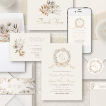 Autumn Pumpkin Wildflowers Elegant