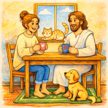 Daily Walk with Jesus: Coffee & Prayer Stationery