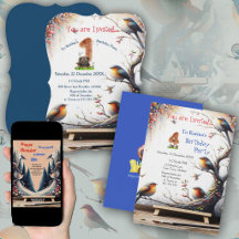 Artistic Fantasy, Bird Drawings in Colour