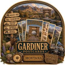 Gardiner Montana Postcards/Gifts