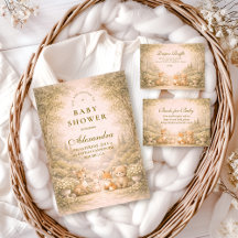 Storybook Woodland Garden Baby Shower