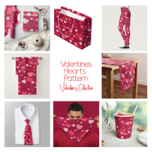 Valentine's hearts pattern