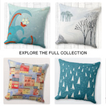 Landscape Art on Pillows