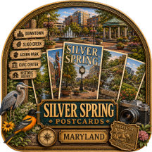 Silver Spring Maryland Postcards/Gifts