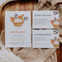 A Little Cutie Pie Fall Floral Baby Shower
